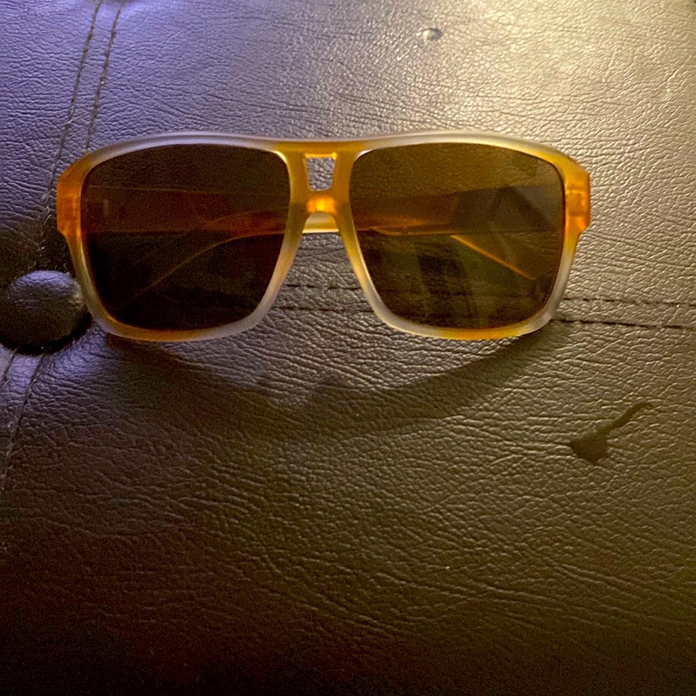 Men's Orange and Clear JamShades